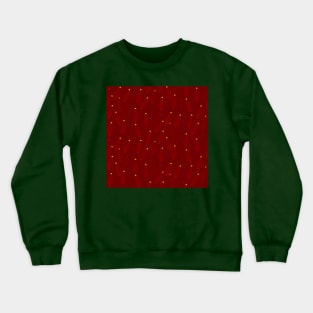 Christmas trees in red Crewneck Sweatshirt